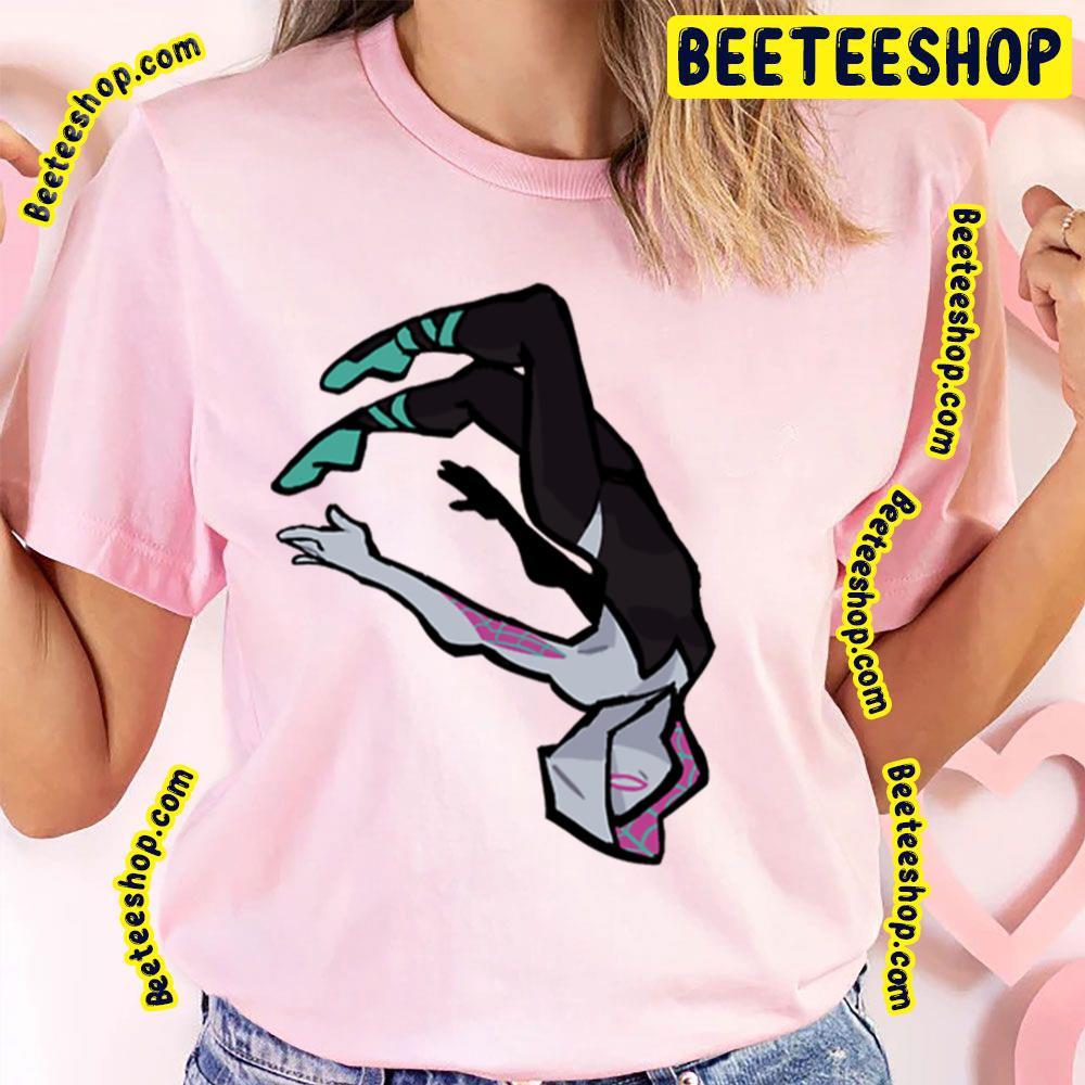 Spider Gwen Long Spiderverse Movie Beeteeshop Trending Unisex T-Shirt Spider Gwen Long Spiderverse Movie Beeteeshop Trending Unisex T-Shirt
