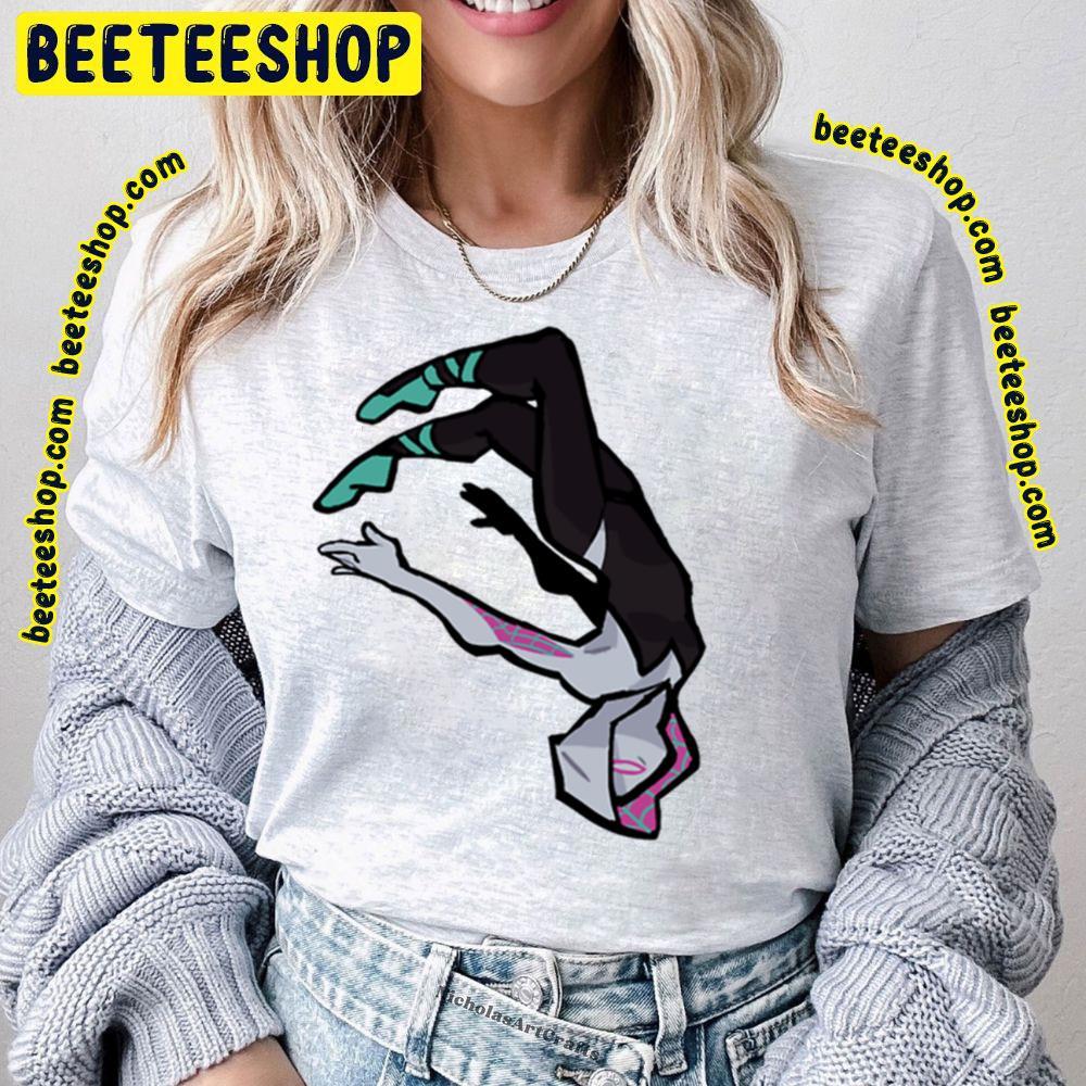 Spider Gwen Long Spiderverse Movie Beeteeshop Trending Unisex T-Shirt Spider Gwen Long Spiderverse Movie Beeteeshop Trending Unisex T-Shirt