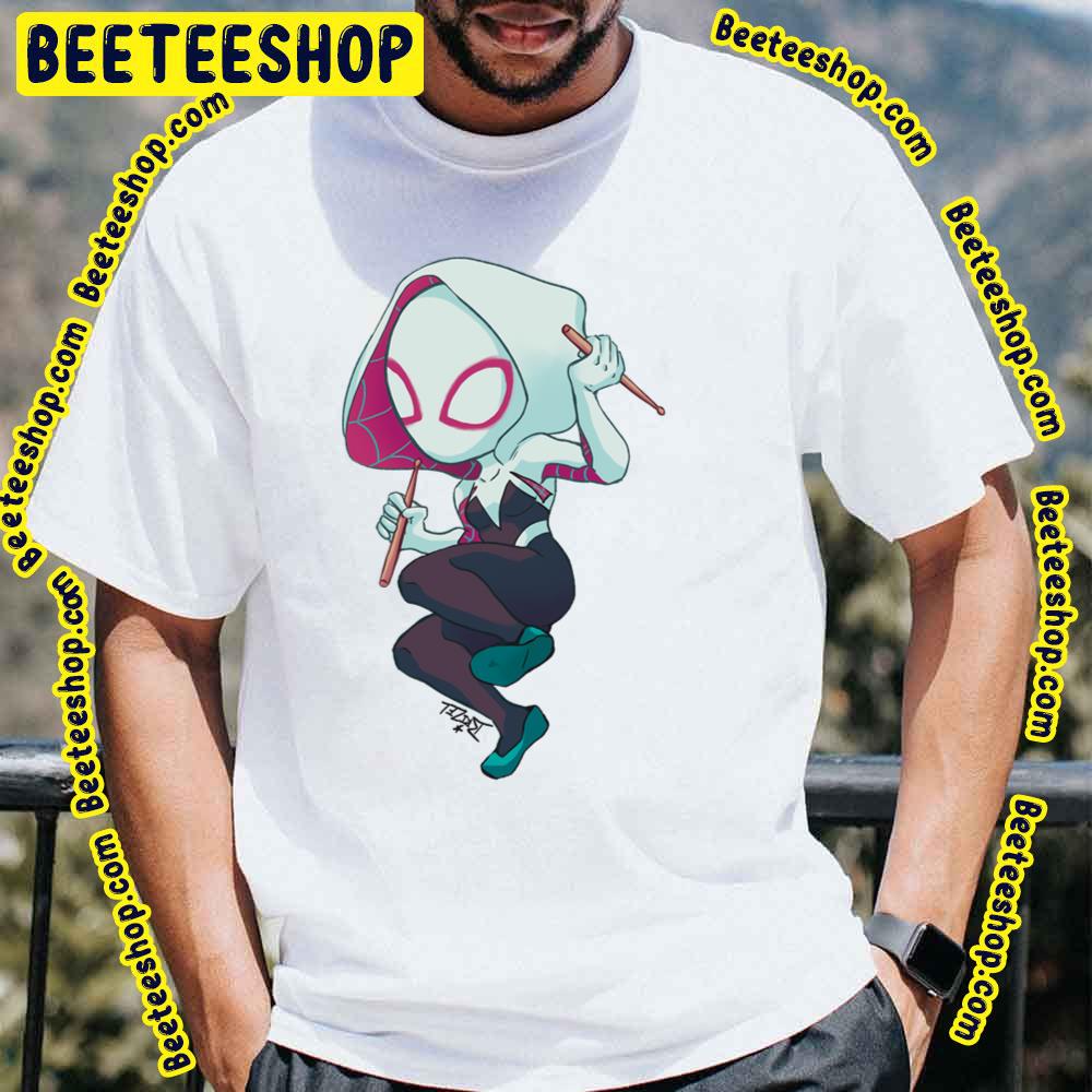 Spider Gwen Spiderverse Movie Trending Unisex T-Shirt Spider Gwen Spiderverse Movie Trending Unisex T-Shirt