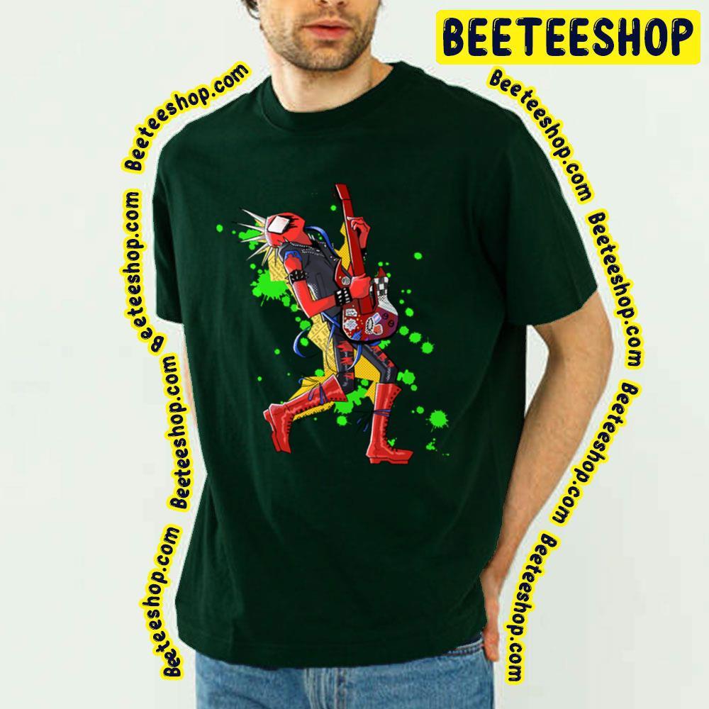 Spider Punk Music Rock Spiderverse Movie Beeteeshop Trending Unisex T-Shirt Spider Punk Music Rock Spiderverse Movie Beeteeshop Trending Unisex T-Shirt