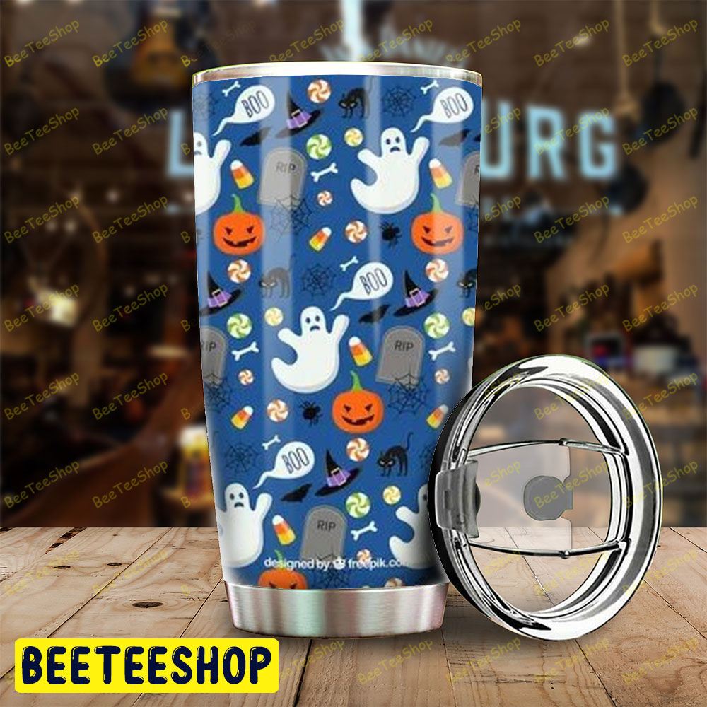 Spiders Bats Cats Ghosts Pumpkins Halloween Pattern 110 Tumbler Spiders Bats Cats Ghosts Pumpkins Halloween Pattern 110 Tumbler