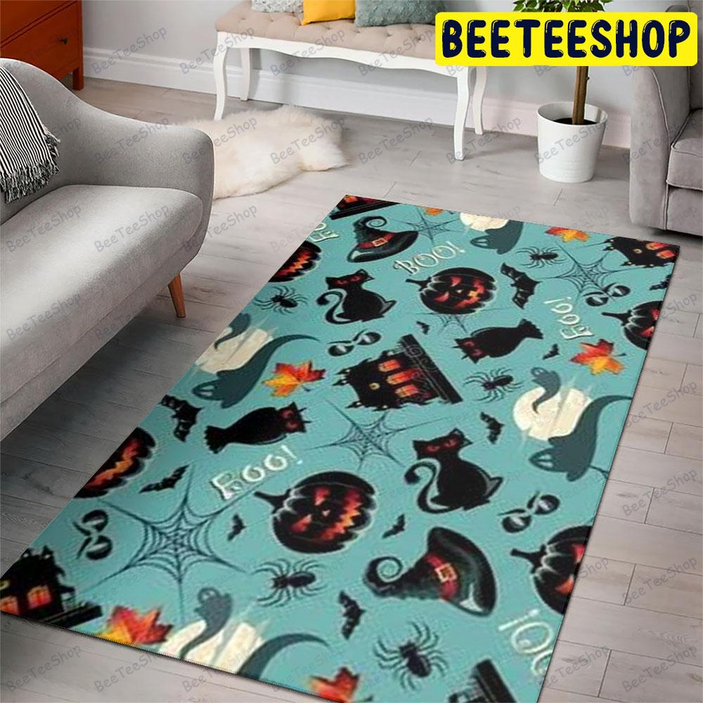 Spiders Bats Cats Ghosts Pumpkins Halloween Pattern 164 Beeteeshop Rug Rectangle Spiders Bats Cats Ghosts Pumpkins Halloween Pattern 164 Beeteeshop Rug Rectangle