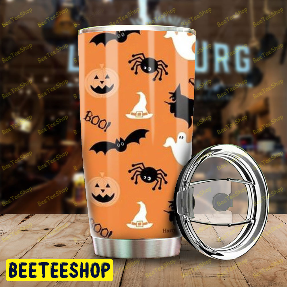 Spiders Bats Ghosts Pumpkins Halloween Pattern 142 Tumbler Spiders Bats Ghosts Pumpkins Halloween Pattern 142 Tumbler