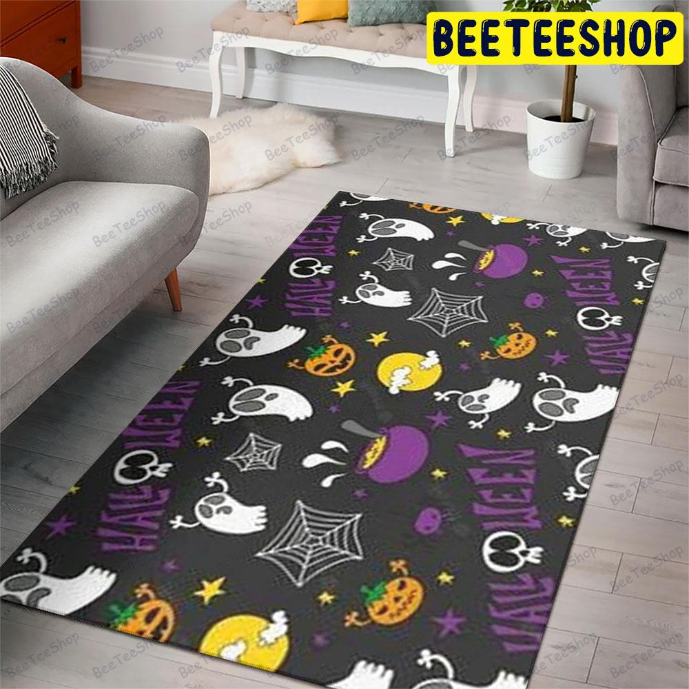 Spiders Ghosts Pumpkins Halloween Pattern 332 Beeteeshop Rug Rectangle Spiders Ghosts Pumpkins Halloween Pattern 332 Beeteeshop Rug Rectangle