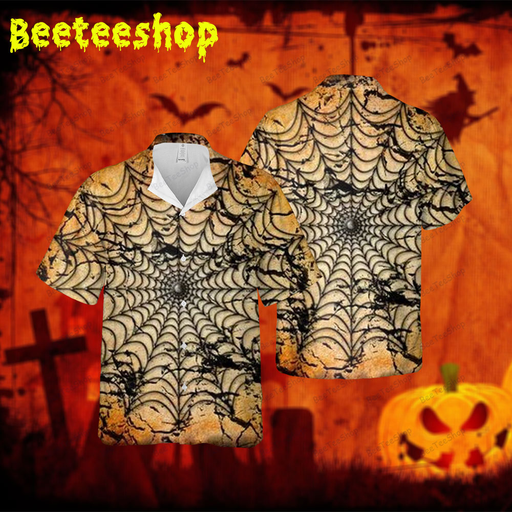 Spiders Halloween 162 Spread Collar Hawaii Shirt Spiders Halloween 162 Spread Collar Hawaii Shirt