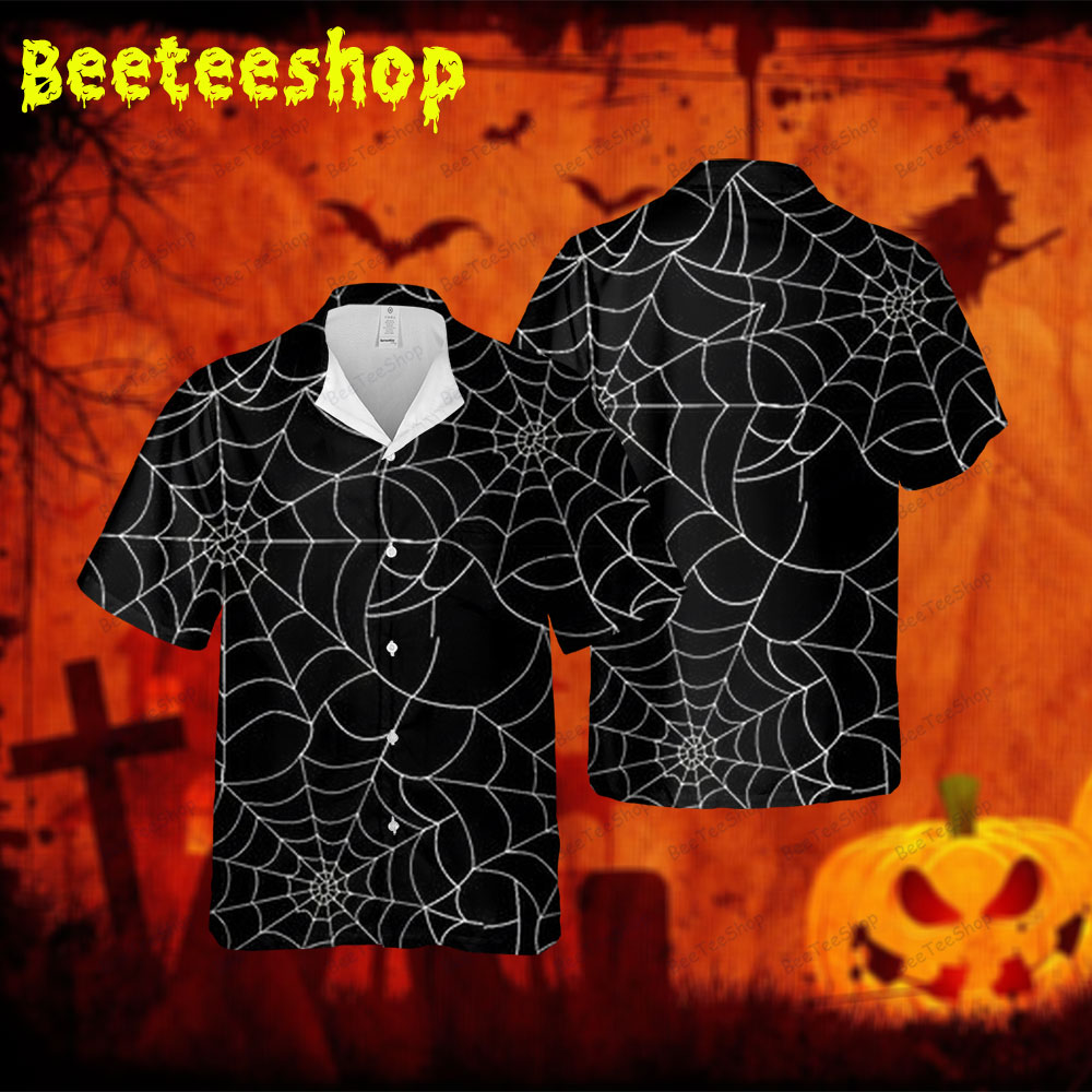 Spiders Halloween 233 Spread Collar Hawaii Shirt Spiders Halloween 233 Spread Collar Hawaii Shirt