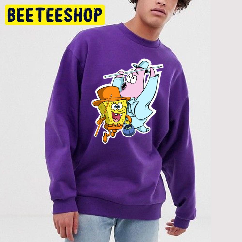 Sponge Bob Patrick Dumb And Dumber Halloween Beeteeshop Trending Unisex T-Shirt Sponge Bob Patrick Dumb And Dumber Halloween Beeteeshop Trending Unisex T-Shirt