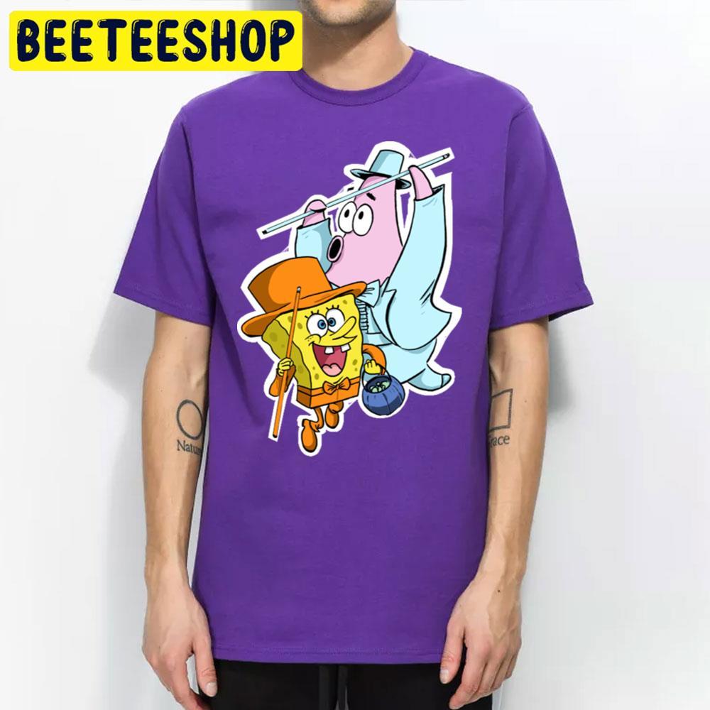 Sponge Bob Patrick Dumb And Dumber Halloween Beeteeshop Trending Unisex T-Shirt Sponge Bob Patrick Dumb And Dumber Halloween Beeteeshop Trending Unisex T-Shirt