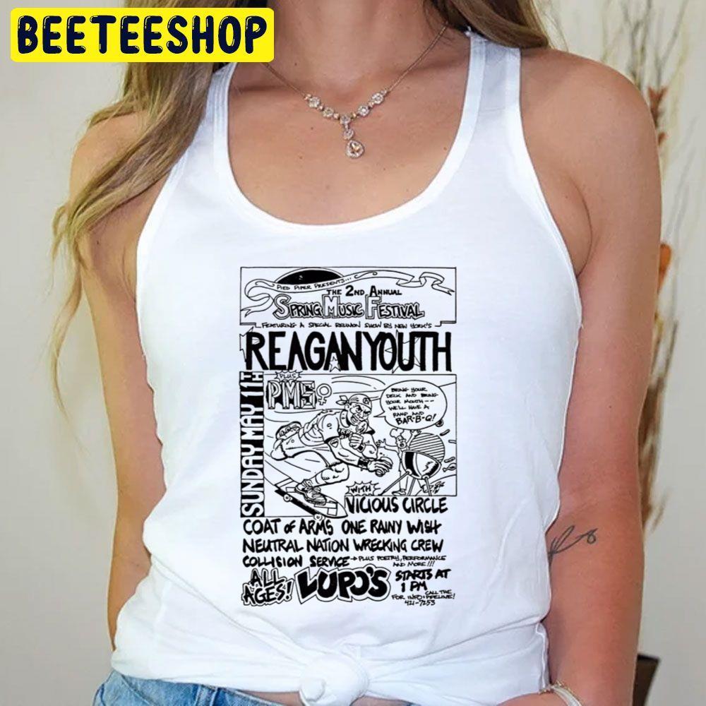 Spring Music Festival Reagan Youth Vicious Circle Concert Beeteeshop Trending Unisex T-Shirt Spring Music Festival Reagan Youth Vicious Circle Concert Beeteeshop Trending Unisex T-Shirt