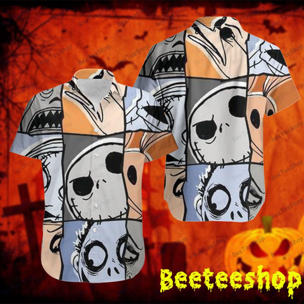 Square The Nightmare Before Christmas Halloween Beeteeshop Hawaii Shirt Square The Nightmare Before Christmas Halloween Beeteeshop Hawaii Shirt