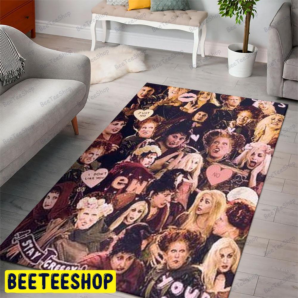 Stay Creepy Hocus Pocus Halloween Beeteeshop Rug Rectangle Stay Creepy Hocus Pocus Halloween Beeteeshop Rug Rectangle
