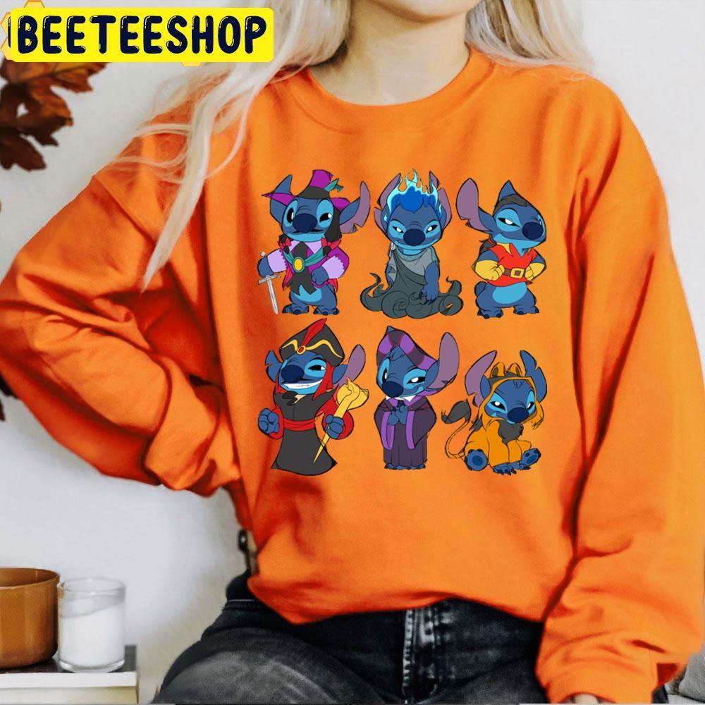 Stitch Dressed Up As A Cartoon Character Halloween Beeteeshop Trending Unisex T-Shirt Stitch Dressed Up As A Cartoon Character Halloween Beeteeshop Trending Unisex T-Shirt