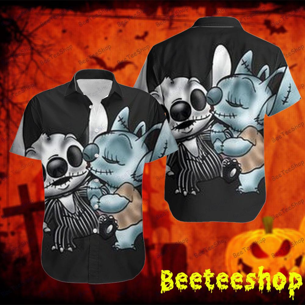Stitch Jack The Nightmare Before Christmas Halloween Beeteeshop Hawaii Shirt Stitch Jack The Nightmare Before Christmas Halloween Beeteeshop Hawaii Shirt