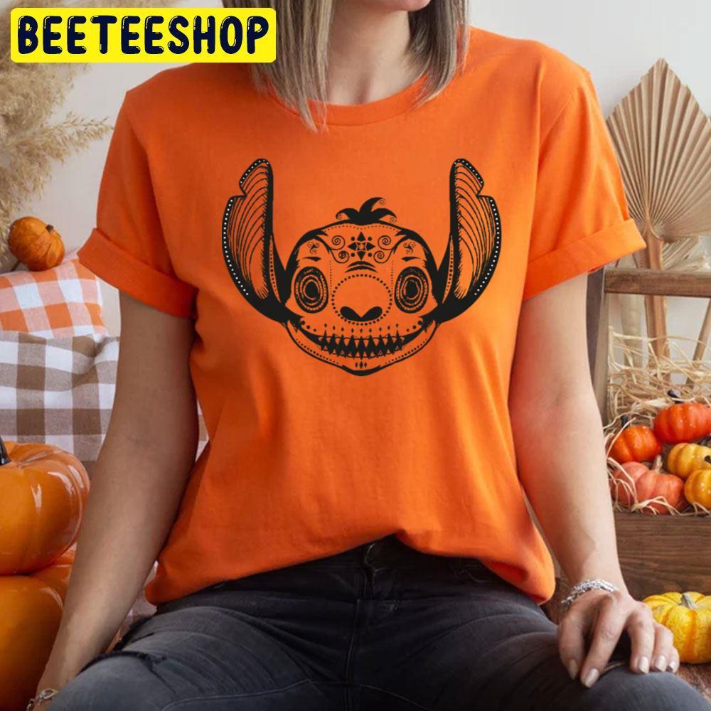 Stitch Skull Halloween Beeteeshop Trending Unisex T-Shirt Stitch Skull Halloween Beeteeshop Trending Unisex T-Shirt
