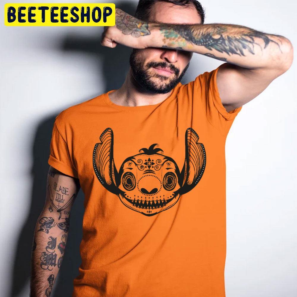 Stitch Skull Halloween Beeteeshop Trending Unisex T-Shirt Stitch Skull Halloween Beeteeshop Trending Unisex T-Shirt
