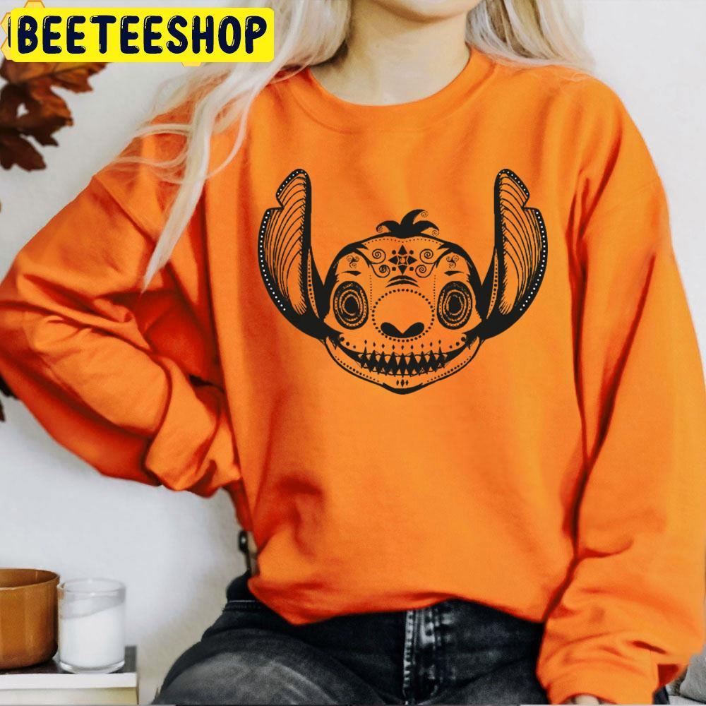 Stitch Skull Halloween Beeteeshop Trending Unisex T-Shirt Stitch Skull Halloween Beeteeshop Trending Unisex T-Shirt
