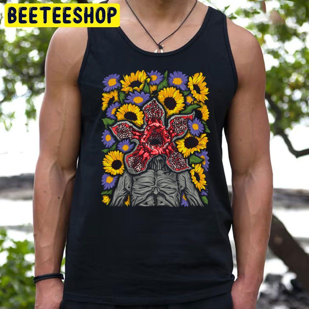 Stranger Things Demogorgon In Hawkins Flowers Beeteeshop Trending Unisex T-Shirt Stranger Things Demogorgon In Hawkins Flowers Beeteeshop Trending Unisex T-Shirt