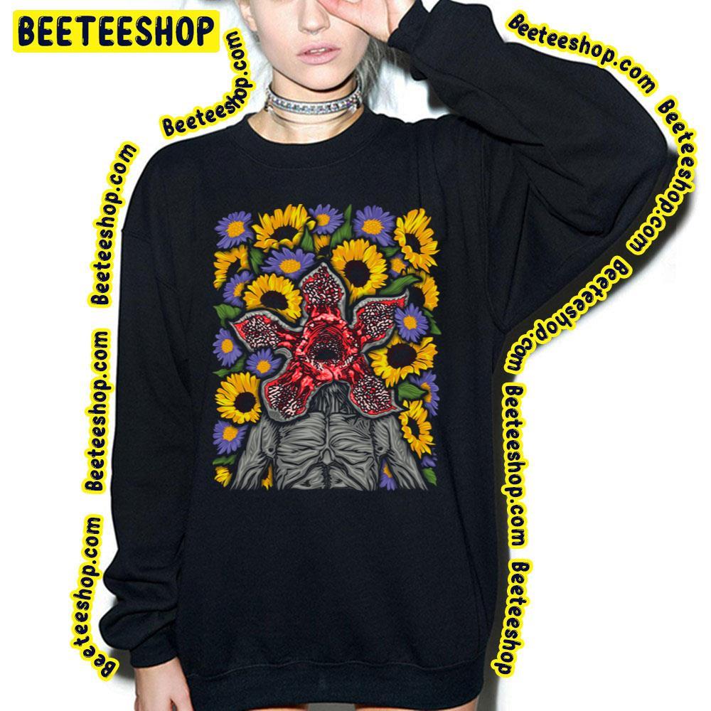Stranger Things Demogorgon In Hawkins Flowers Beeteeshop Trending Unisex T-Shirt Stranger Things Demogorgon In Hawkins Flowers Beeteeshop Trending Unisex T-Shirt