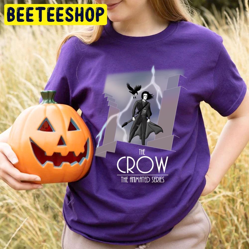 The Animated The Crow Happy Halloween Beeteeshop Trending Unisex T-Shirt The Animated The Crow Happy Halloween Beeteeshop Trending Unisex T-Shirt
