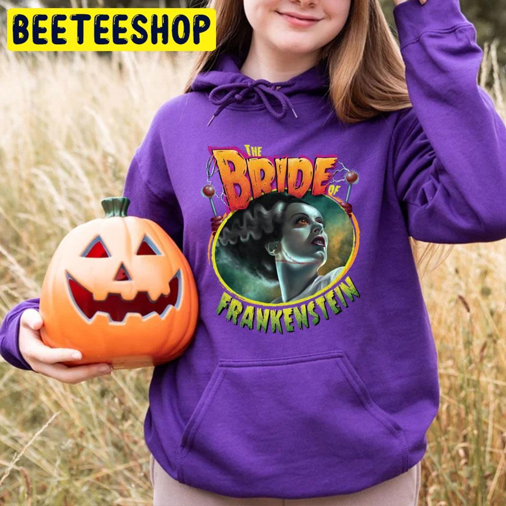 The Bride Of Frankenstein Happy Halloween Beeteeshop Trending Unisex T-Shirt The Bride Of Frankenstein Happy Halloween Beeteeshop Trending Unisex T-Shirt