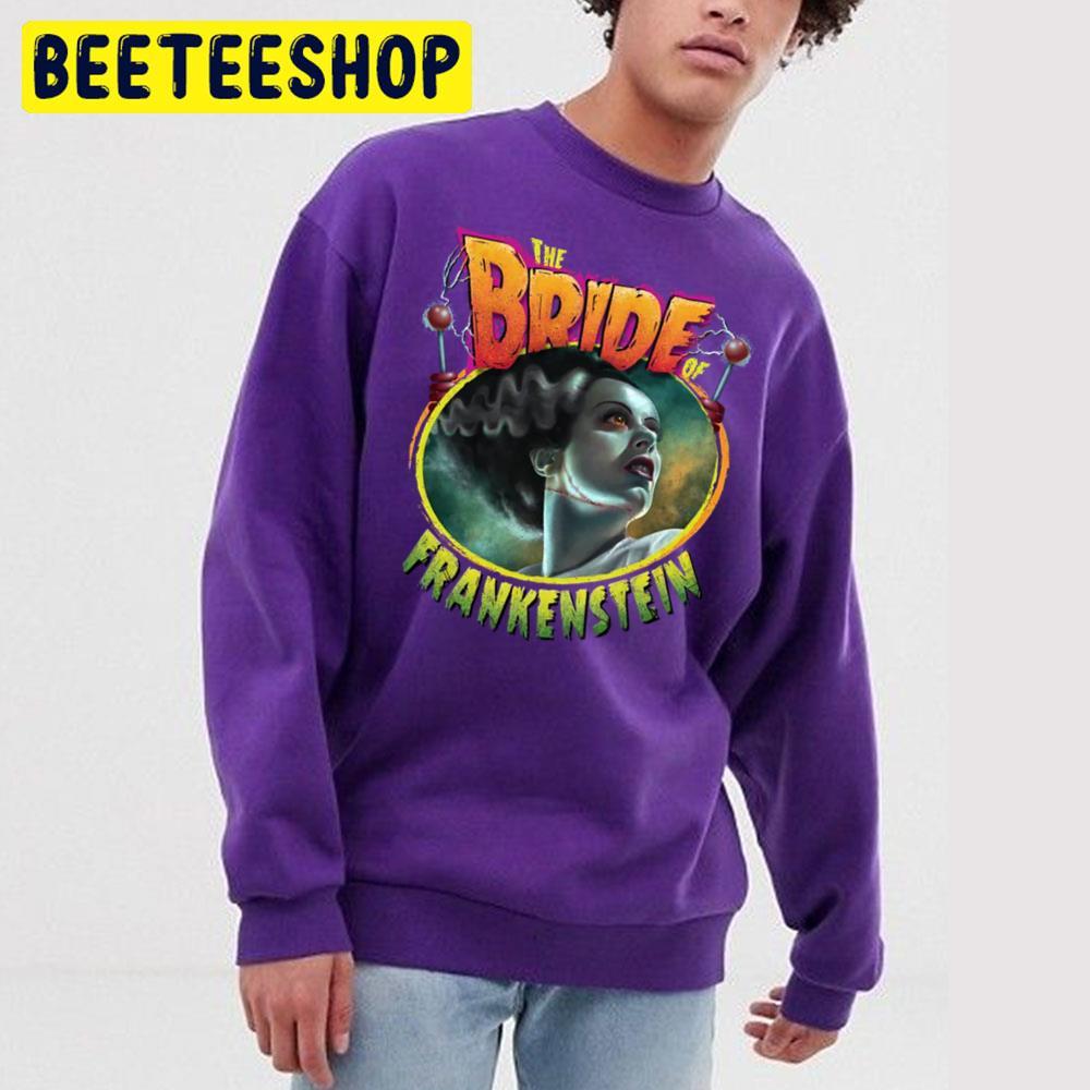 The Bride Of Frankenstein Happy Halloween Beeteeshop Trending Unisex T-Shirt The Bride Of Frankenstein Happy Halloween Beeteeshop Trending Unisex T-Shirt