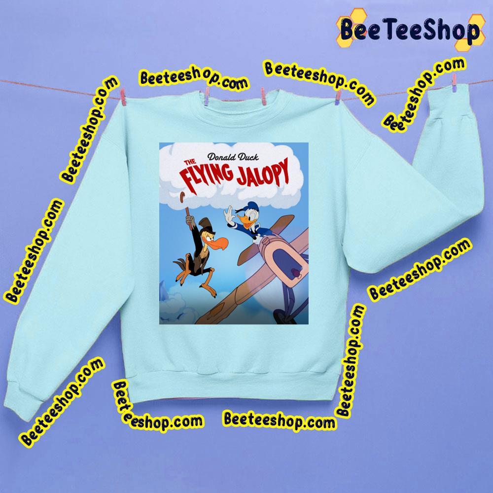 The Flying Jalopy Donald Duck Beeteeshop Trending Unisex Sweatshirt The Flying Jalopy Donald Duck Beeteeshop Trending Unisex Sweatshirt