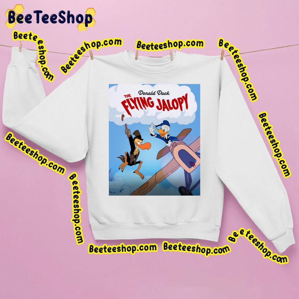 The Flying Jalopy Donald Duck Beeteeshop Trending Unisex Sweatshirt The Flying Jalopy Donald Duck Beeteeshop Trending Unisex Sweatshirt