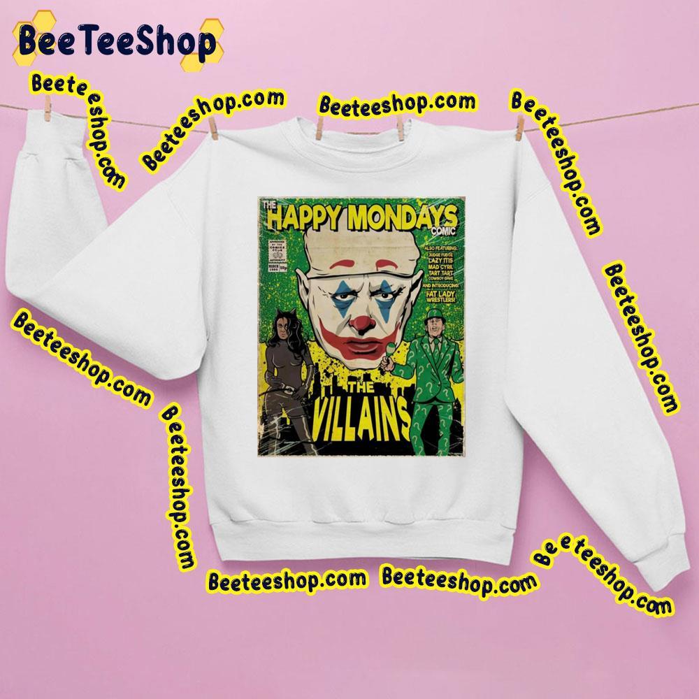 The Happy Mondays Comic Beeteeshop Trending Unisex Sweatshirt The Happy Mondays Comic Beeteeshop Trending Unisex Sweatshirt