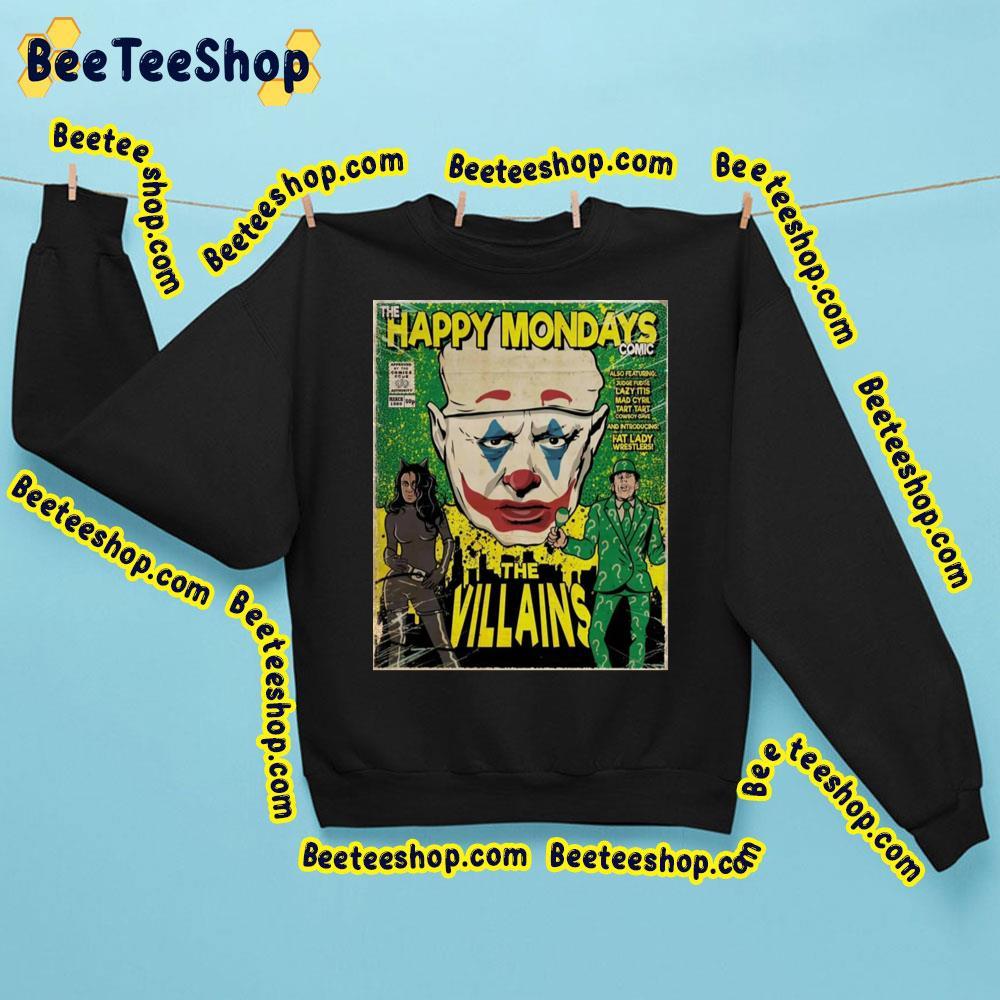 The Happy Mondays Comic Beeteeshop Trending Unisex Sweatshirt The Happy Mondays Comic Beeteeshop Trending Unisex Sweatshirt