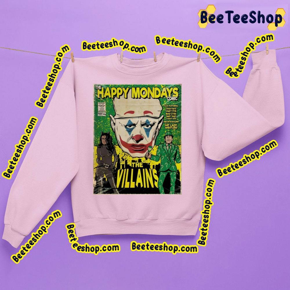 The Happy Mondays Comic Beeteeshop Trending Unisex Sweatshirt The Happy Mondays Comic Beeteeshop Trending Unisex Sweatshirt