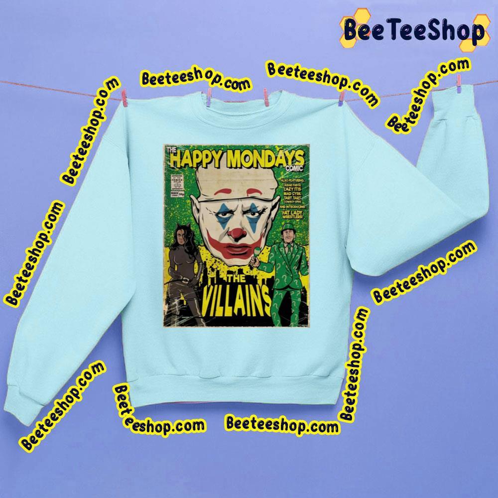 The Happy Mondays Comic Beeteeshop Trending Unisex Sweatshirt The Happy Mondays Comic Beeteeshop Trending Unisex Sweatshirt