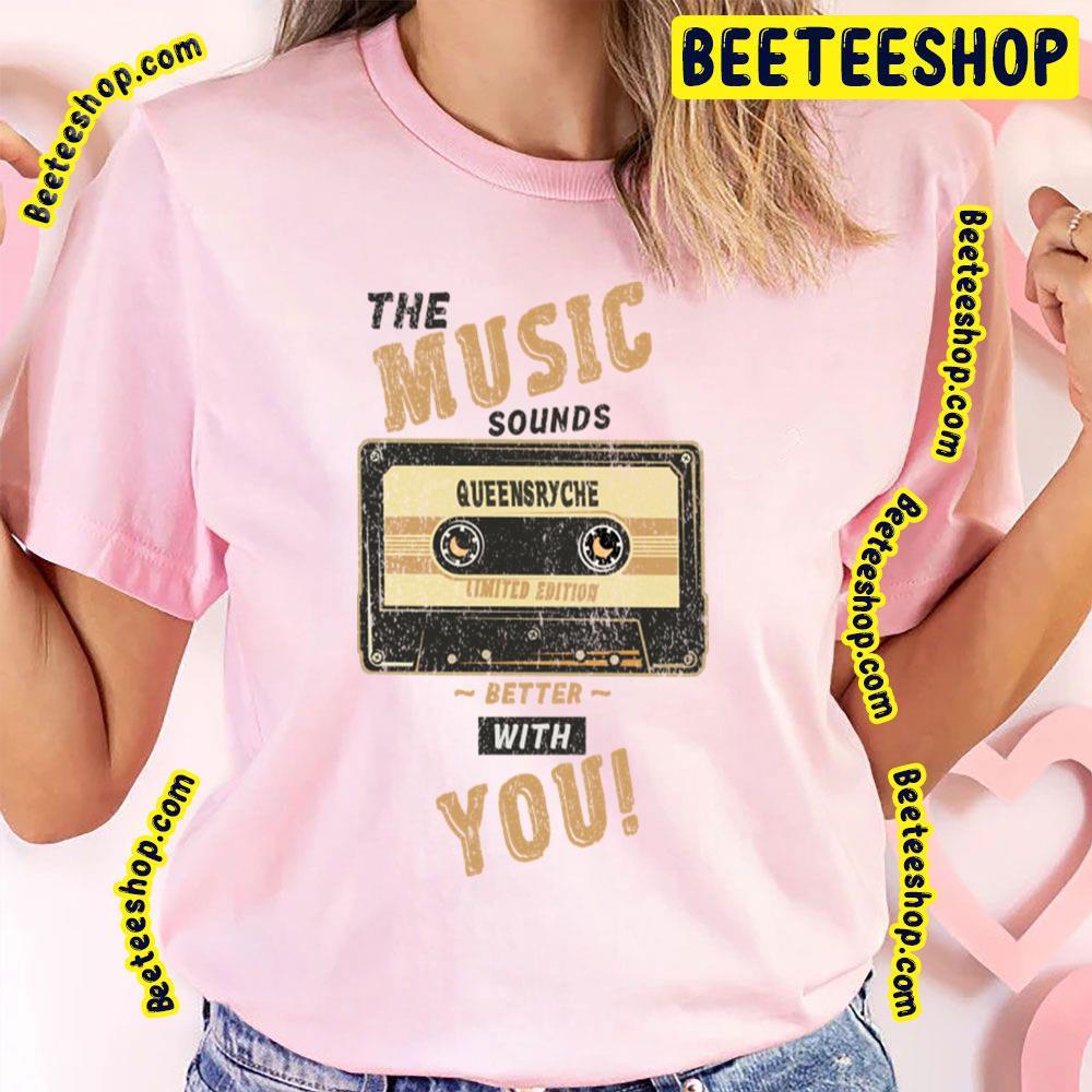 The Music Sounds Queensryche Beeteeshop Trending Unisex T-Shirt The Music Sounds Queensryche Beeteeshop Trending Unisex T-Shirt