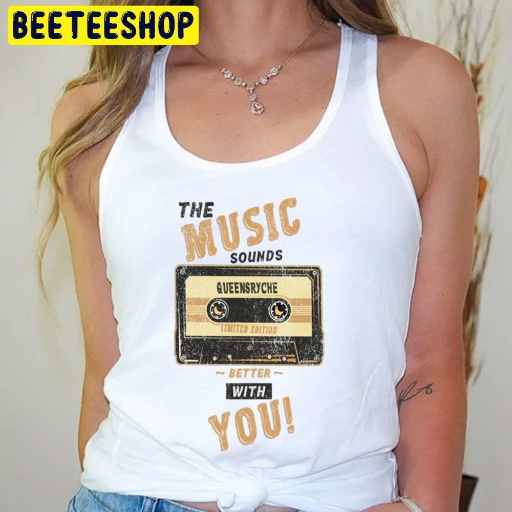 The Music Sounds Queensryche Beeteeshop Trending Unisex T-Shirt The Music Sounds Queensryche Beeteeshop Trending Unisex T-Shirt