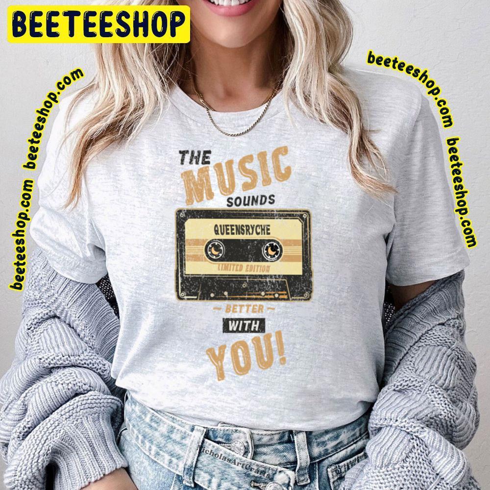 The Music Sounds Queensryche Beeteeshop Trending Unisex T-Shirt The Music Sounds Queensryche Beeteeshop Trending Unisex T-Shirt