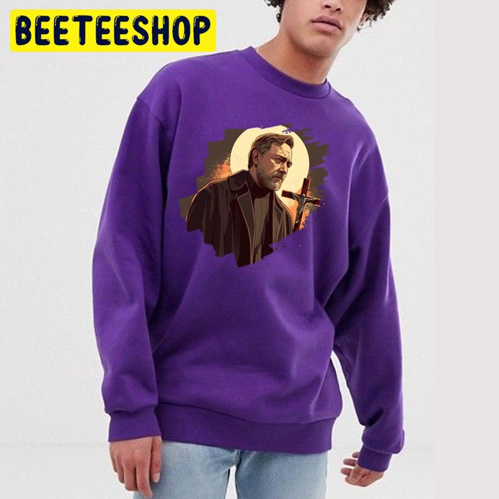 The Pope The Exorcist Happy Halloween Beeteeshop Trending Unisex T-Shirt The Pope The Exorcist Happy Halloween Beeteeshop Trending Unisex T-Shirt