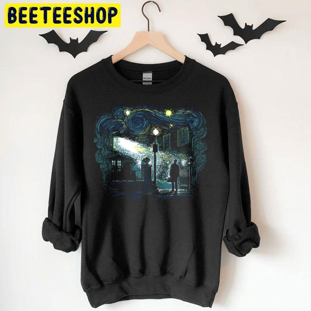 The Starry The Exorcist Happy Halloween Beeteeshop Trending Unisex T-Shirt The Starry The Exorcist Happy Halloween Beeteeshop Trending Unisex T-Shirt