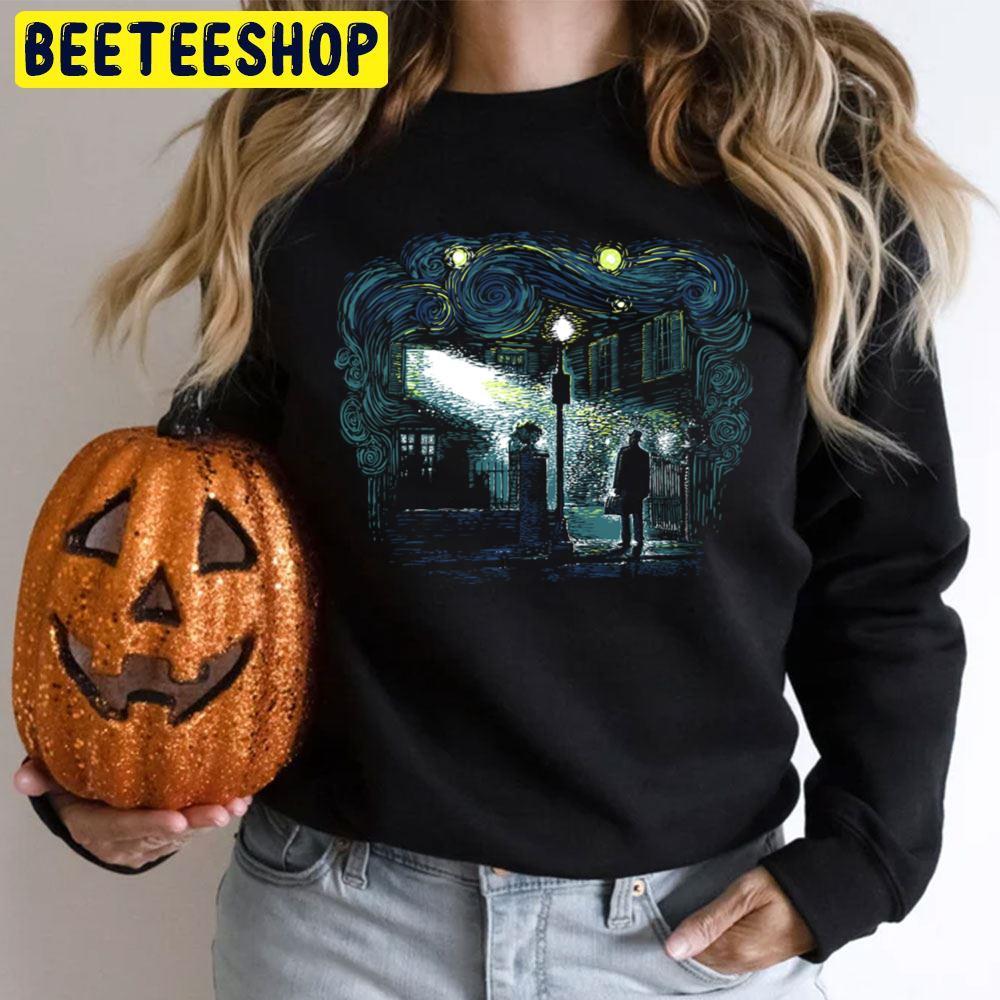 The Starry The Exorcist Happy Halloween Beeteeshop Trending Unisex T-Shirt The Starry The Exorcist Happy Halloween Beeteeshop Trending Unisex T-Shirt