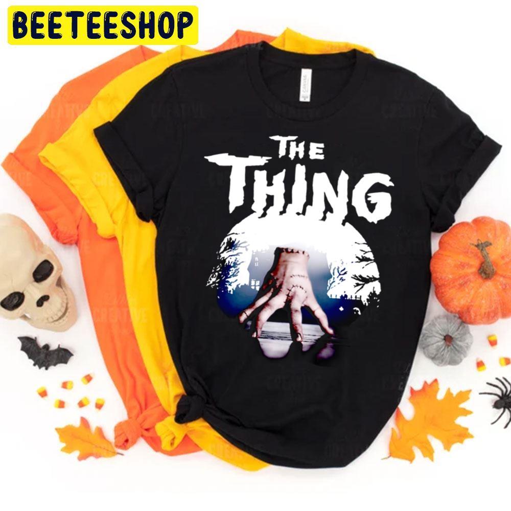 The Thing The Addams Family Happy Halloween Beeteeshop Trending Unisex T-Shirt The Thing The Addams Family Happy Halloween Beeteeshop Trending Unisex T-Shirt