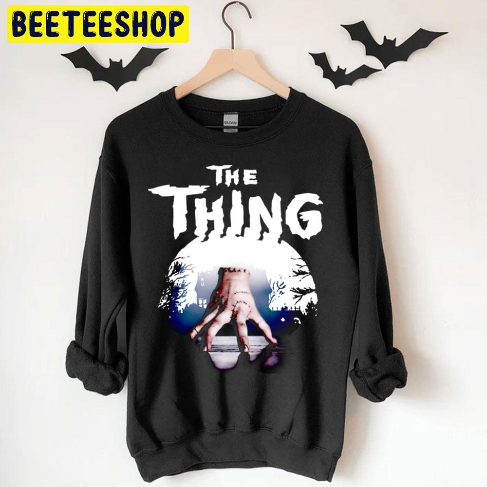 The Thing The Addams Family Happy Halloween Beeteeshop Trending Unisex T-Shirt The Thing The Addams Family Happy Halloween Beeteeshop Trending Unisex T-Shirt