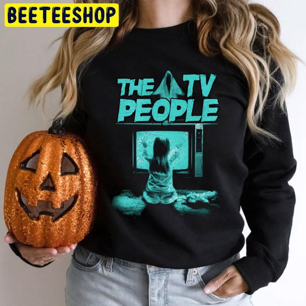The Tv People Poltergeist Happy Halloween Beeteeshop Trending Unisex T-Shirt The Tv People Poltergeist Happy Halloween Beeteeshop Trending Unisex T-Shirt