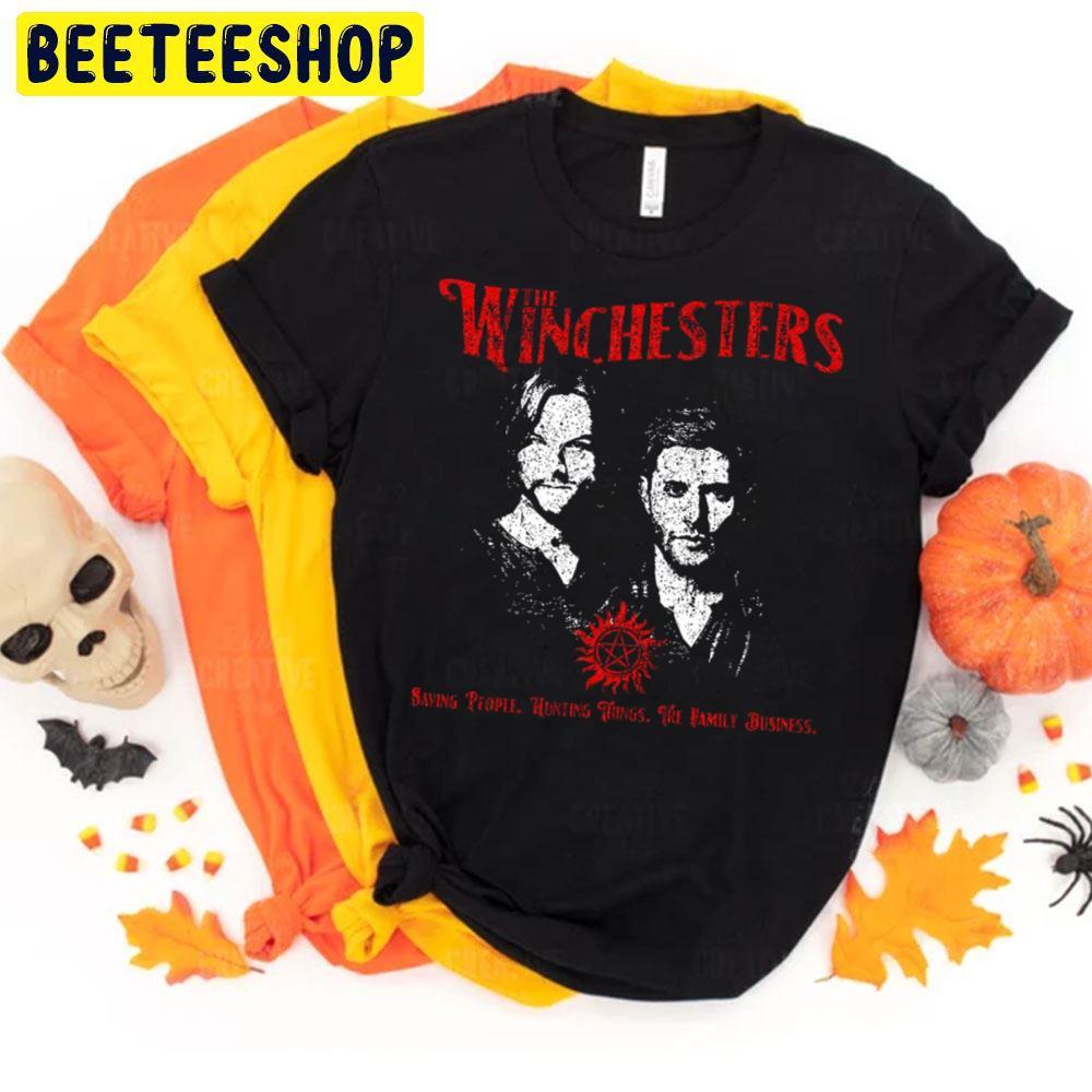 The Winchesters Supernatural Happy Halloween Beeteeshop Trending Unisex T-Shirt The Winchesters Supernatural Happy Halloween Beeteeshop Trending Unisex T-Shirt