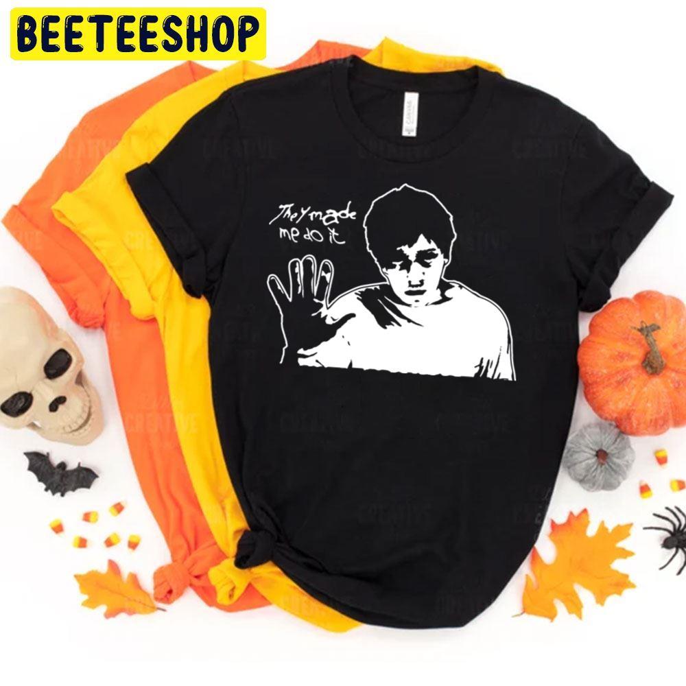 They Made Me Do Donnie Darko Happy Halloween Beeteeshop Trending Unisex T-Shirt They Made Me Do Donnie Darko Happy Halloween Beeteeshop Trending Unisex T-Shirt