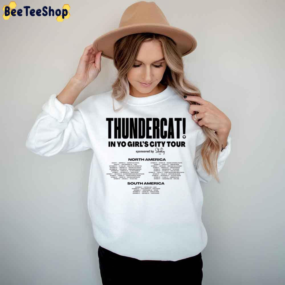 Thundercat In Yo Girl's City 2023 Trending Unisex T-Shirt Thundercat In Yo Girl's City 2023 Trending Unisex T-Shirt