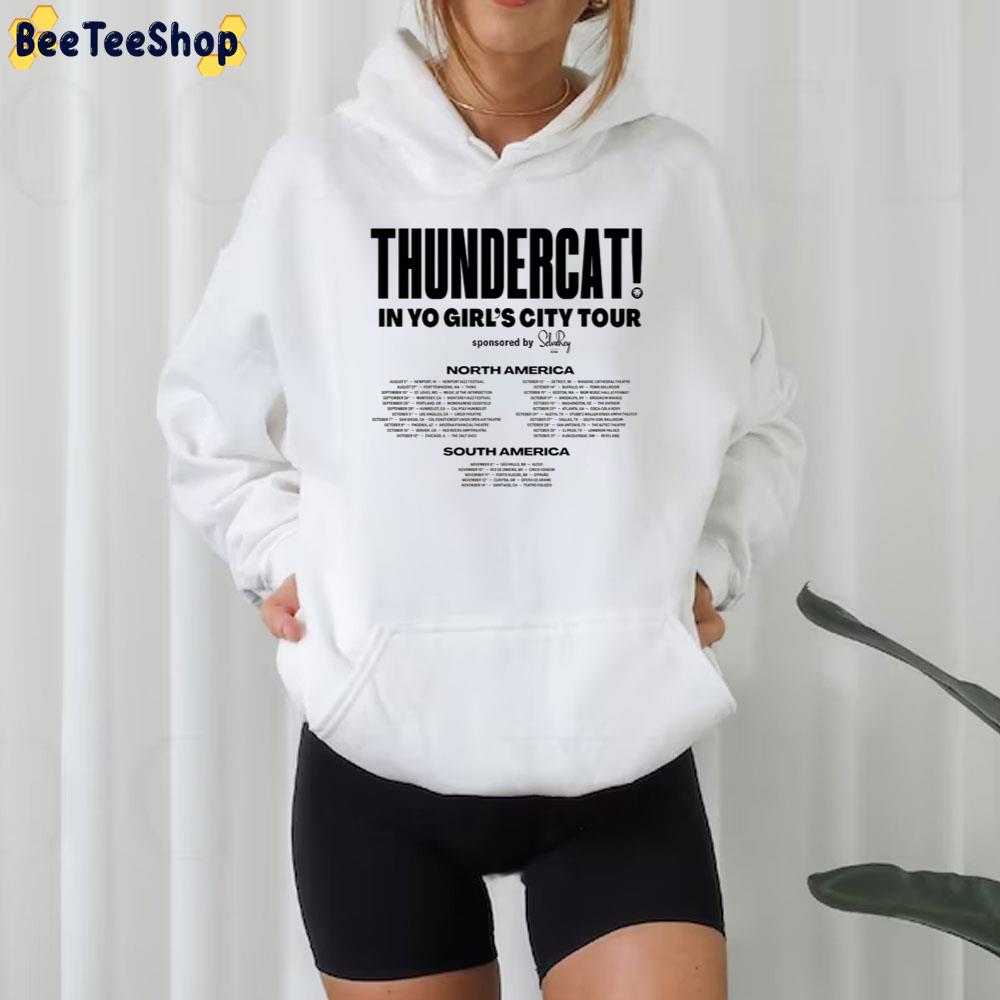 Thundercat In Yo Girl's City 2023 Trending Unisex T-Shirt Thundercat In Yo Girl's City 2023 Trending Unisex T-Shirt