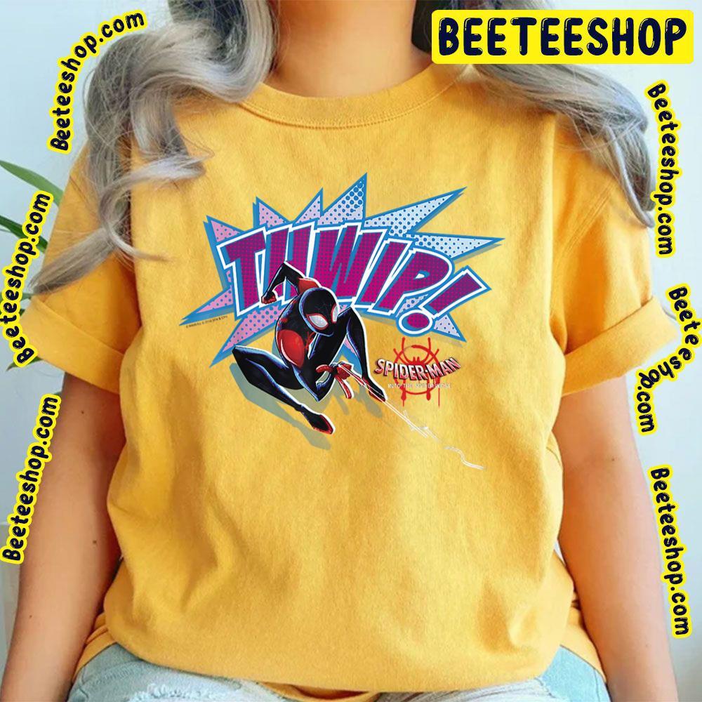 Thwip Action Spiderverse Movie Beeteeshop Trending Unisex T-Shirt Thwip Action Spiderverse Movie Beeteeshop Trending Unisex T-Shirt