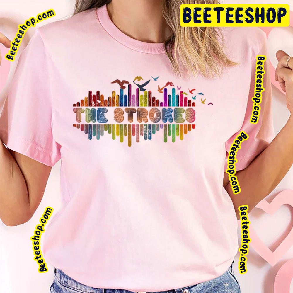 Tone Color Wave With Name The Strokes Trending Unisex T-Shirt Tone Color Wave With Name The Strokes Trending Unisex T-Shirt