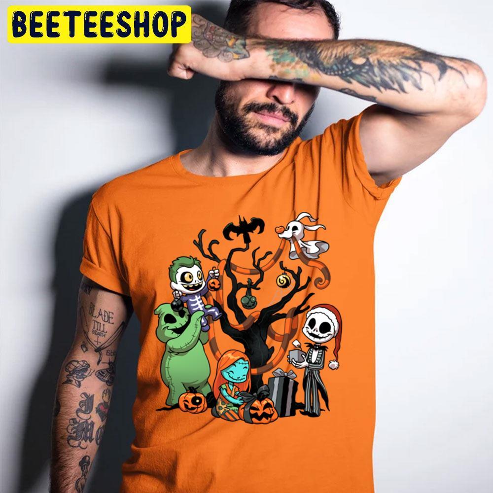 Tree The Nightmare Before Christmas Happy Halloween Beeteeshop Trending Unisex T-Shirt Tree The Nightmare Before Christmas Happy Halloween Beeteeshop Trending Unisex T-Shirt