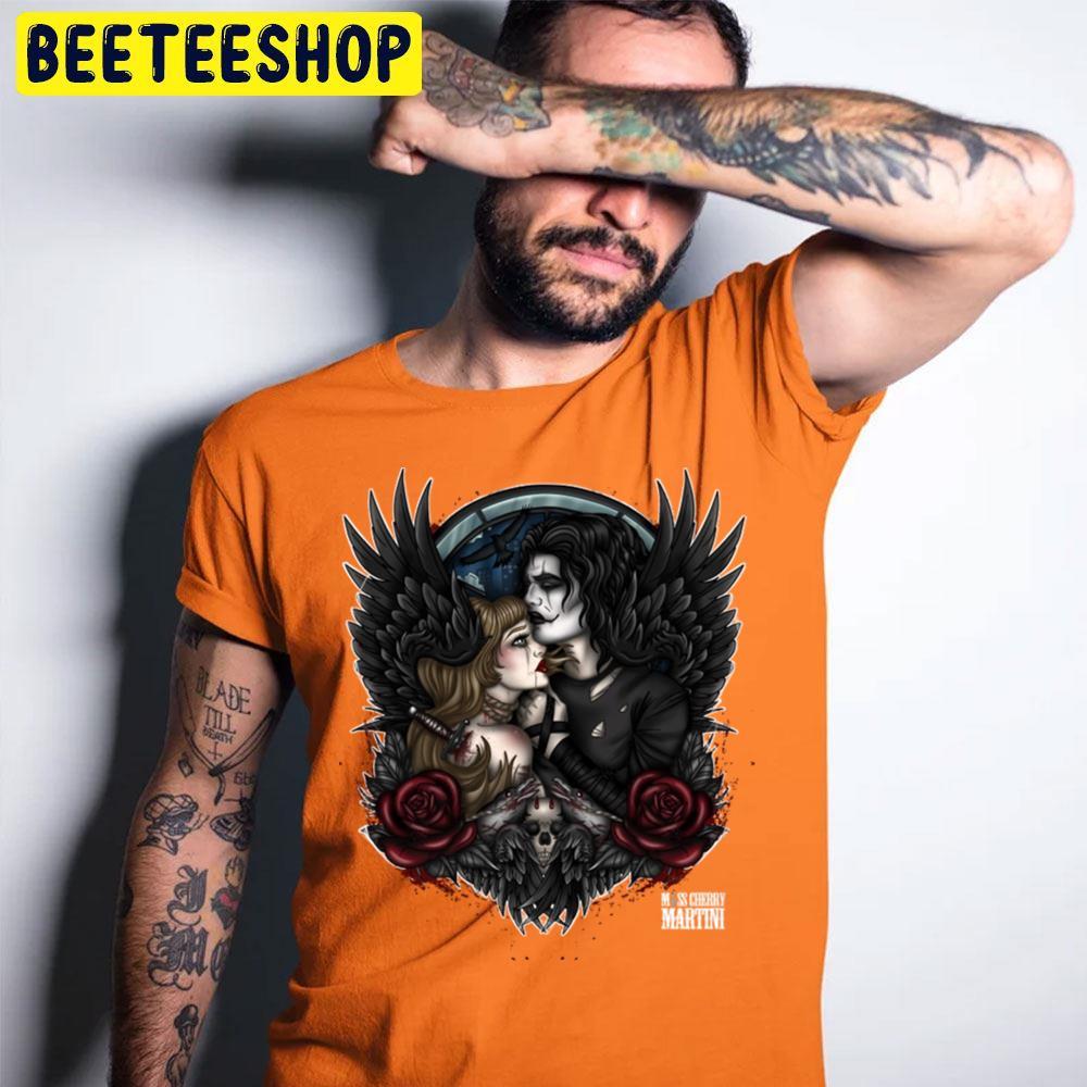True Love Never Dies The Crow Happy Halloween Beeteeshop Trending Unisex T-Shirt True Love Never Dies The Crow Happy Halloween Beeteeshop Trending Unisex T-Shirt