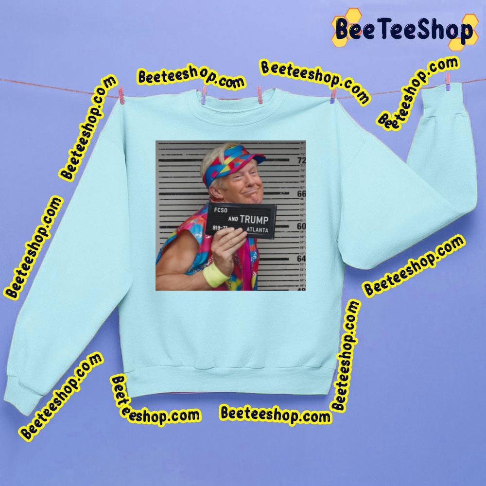 Trump Mugshot Just Dropped Ken Barbie Style Beeteeshop Trending Unisex T-Shirt Trump Mugshot Just Dropped Ken Barbie Style Beeteeshop Trending Unisex T-Shirt