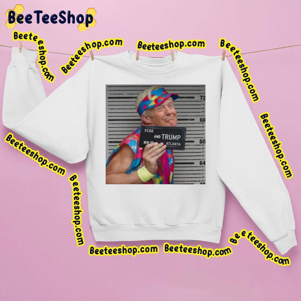 Trump Mugshot Just Dropped Ken Barbie Style Beeteeshop Trending Unisex T-Shirt Trump Mugshot Just Dropped Ken Barbie Style Beeteeshop Trending Unisex T-Shirt